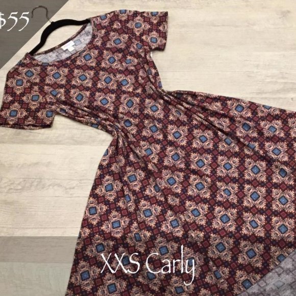 Lularoe CARLY Swing Dress Size XXS ~ New with Tags - Picture 1 of 1